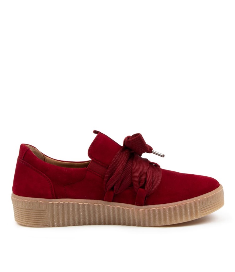 Gabor Ale Dk Red Suede