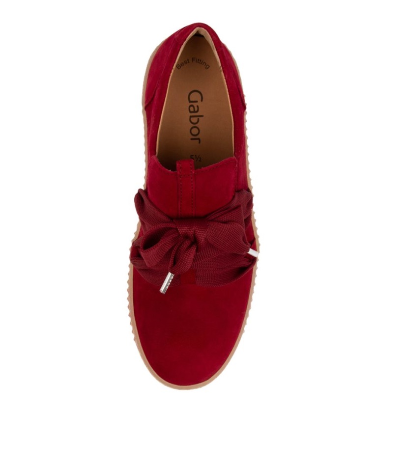 Gabor Ale Dk Red Suede
