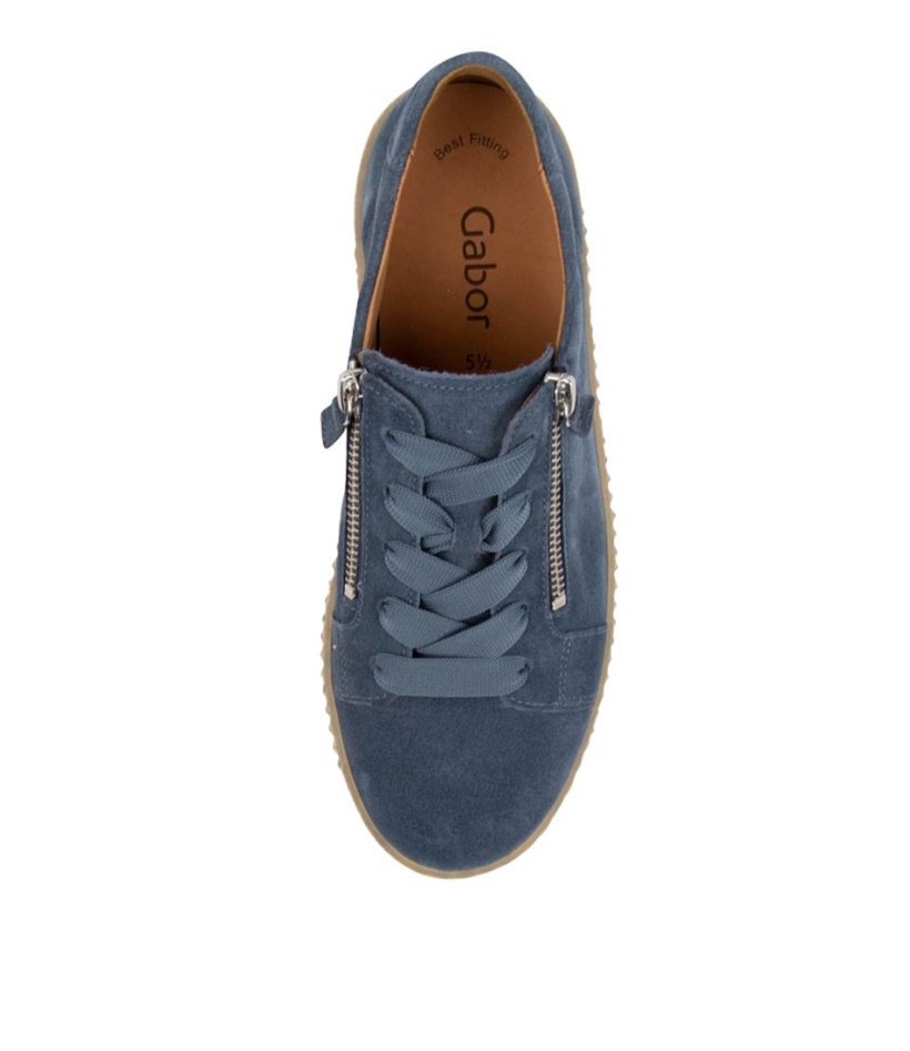 Gabor Amelia Blau Suede