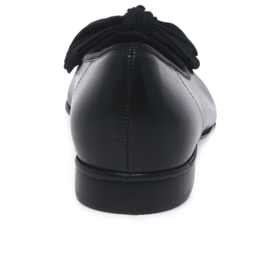 Gabor Amy Bow Trim Womens Ballerina Pumps Black