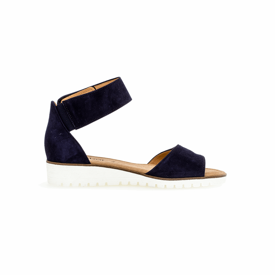 Gabor Anklestrap Sandal Bluette