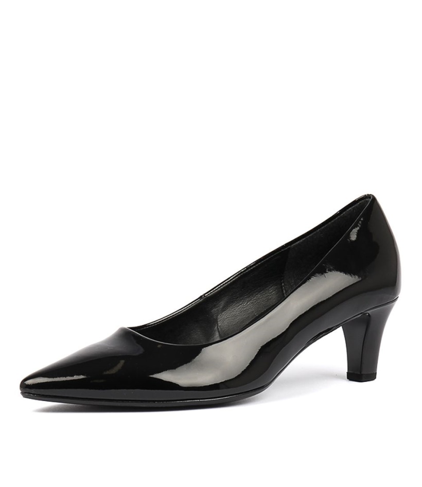 Gabor Annabelle Black Patent Pu