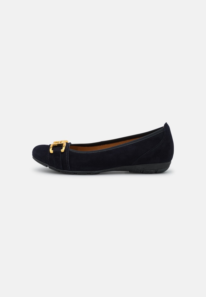 Gabor Ballet Pumps Dark Blue