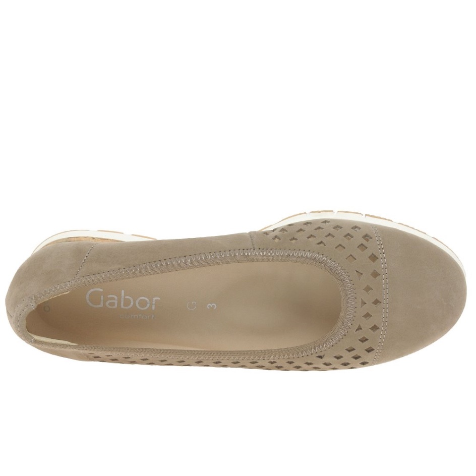 Gabor Berry Ladies Punch Detail Shoes