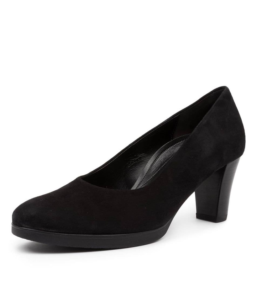 Gabor Beverly Schwarz Suede