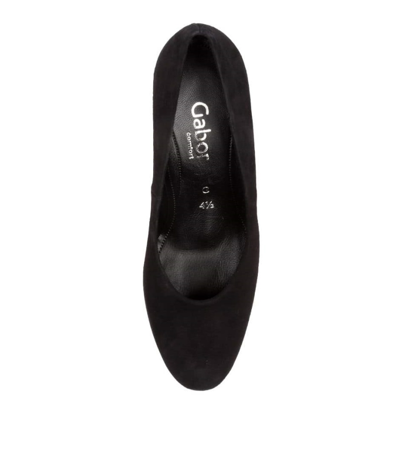 Gabor Beverly Schwarz Suede