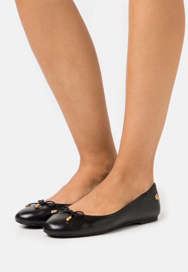 Gabor Black Ballet Pumps