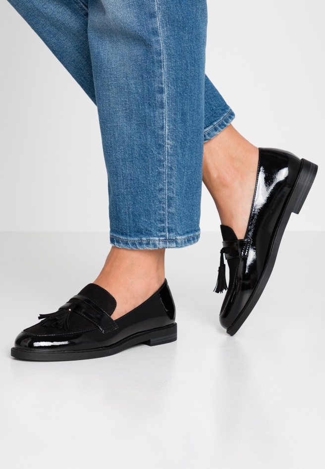 Gabor Black Ballet Pumps
