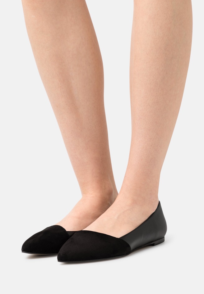 Gabor Black Ballet Pumps