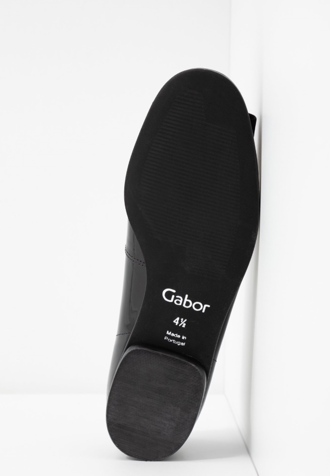 Gabor Black Ballet Pumps