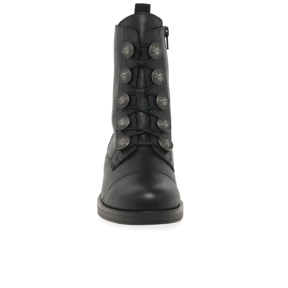 Gabor Black Lady Womens Biker Boots