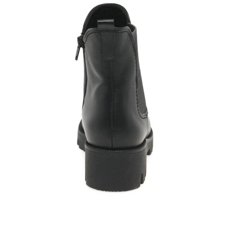Gabor Black Newport Womens Chelsea Boots