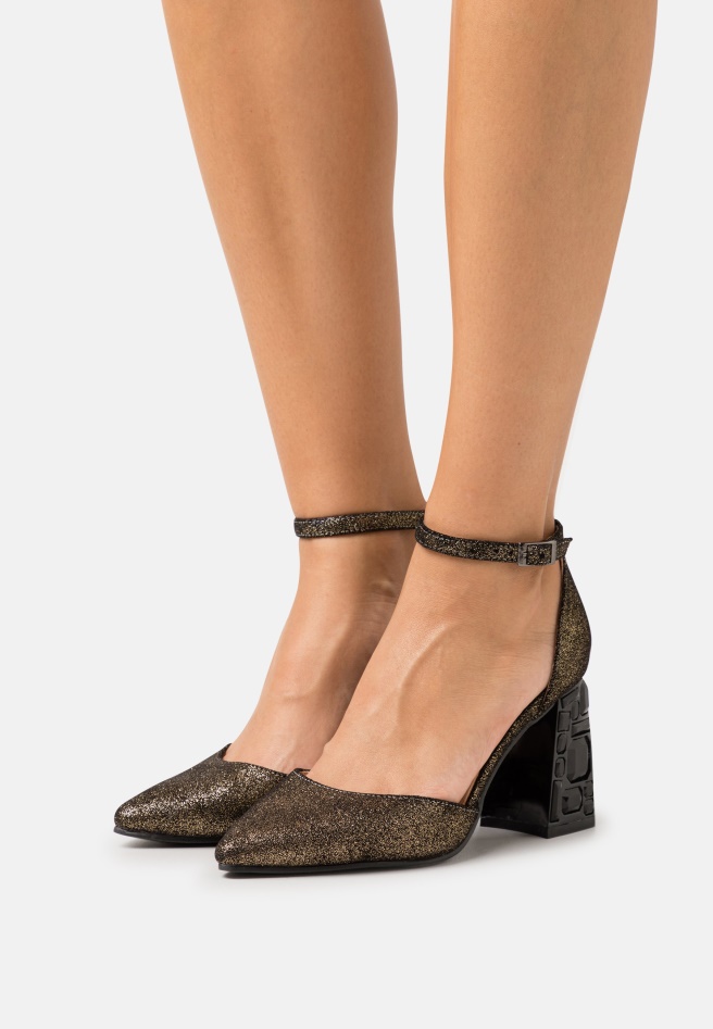 Gabor Black Vegan Starlit - Classic Heels