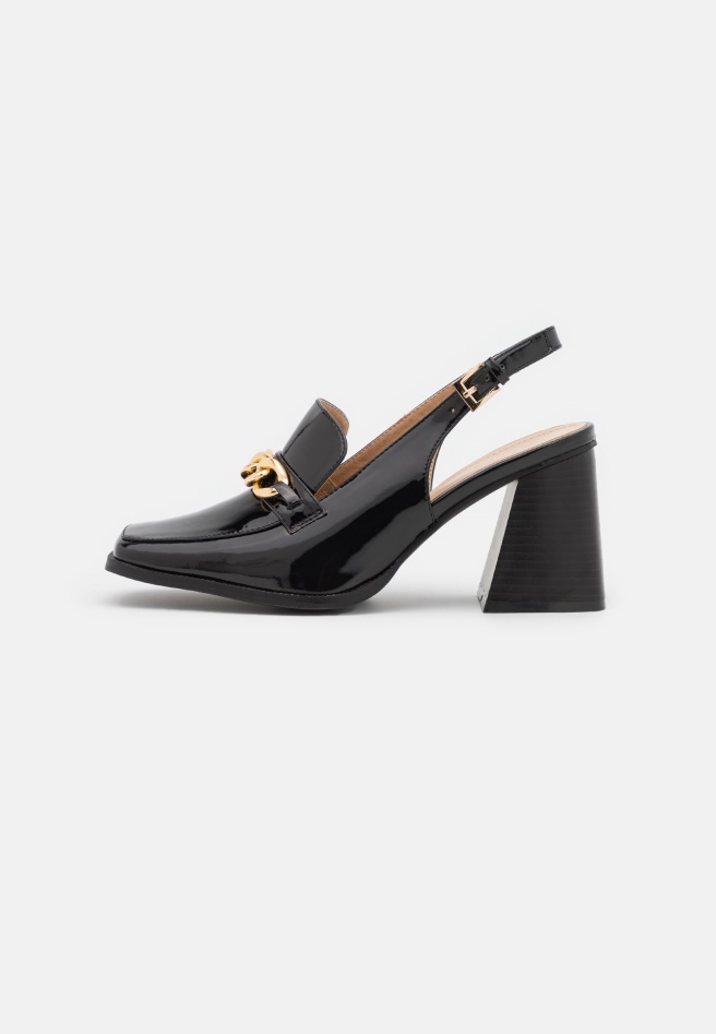Gabor Black Wide Fit Maeve - Classic Heels