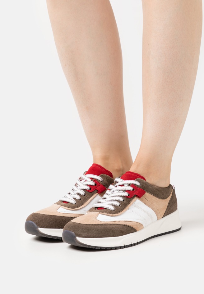 Gabor Blue/Brown/White Trainers