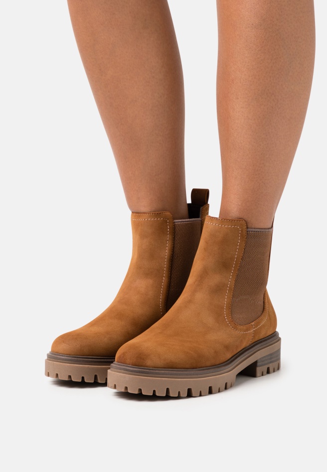 Gabor Cognac Ankle Boots