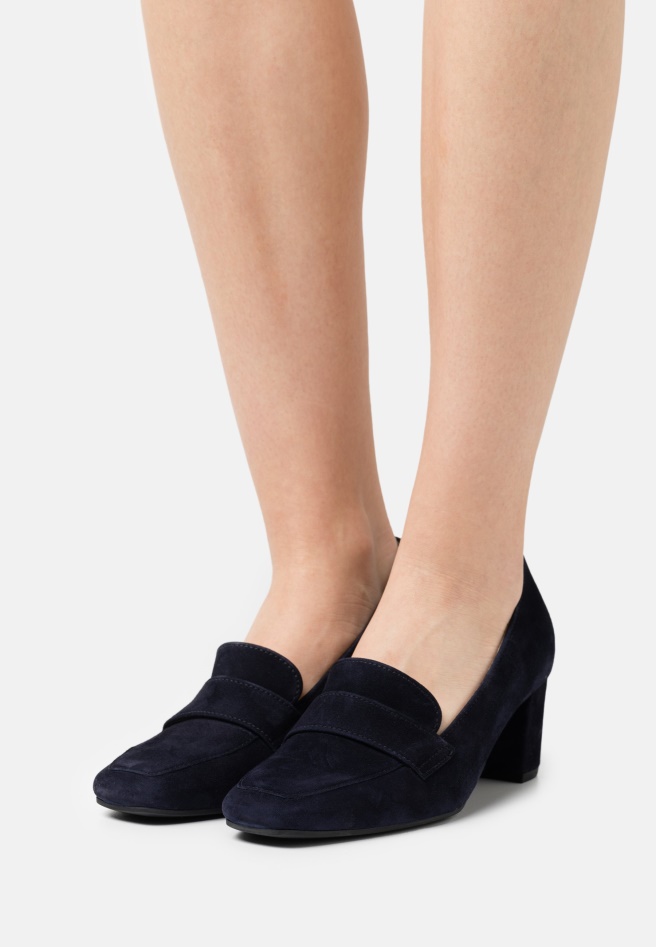 Gabor Dark Blue Classic Heels