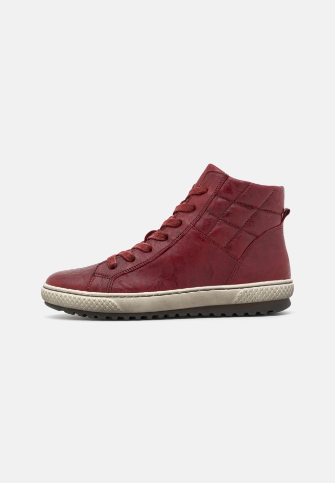 Gabor Dark Brown High-Top Trainers