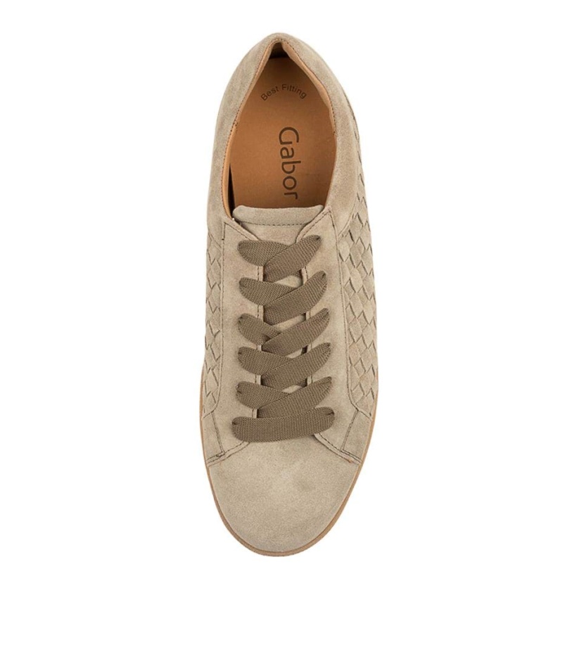 Gabor Fuzzy Grey Suede