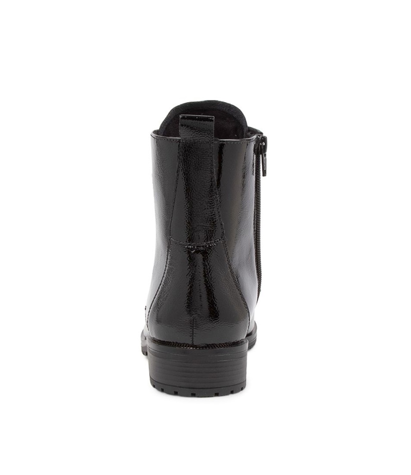 Gabor Genua Schwarz Leather Ankle Boots