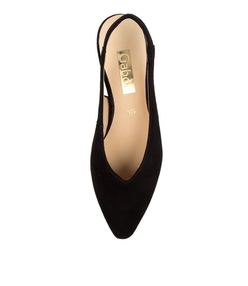 Gabor Gracie Schwarz Suede