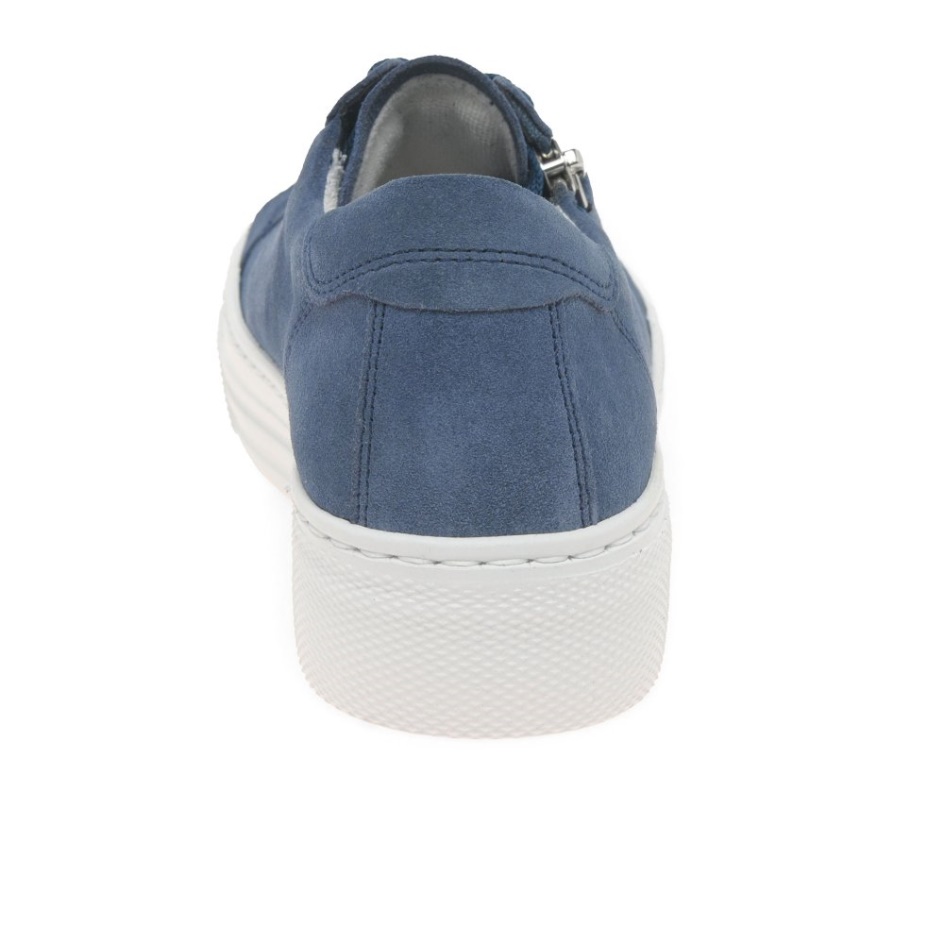 Gabor Jeans Suede Campus Womens Trainers