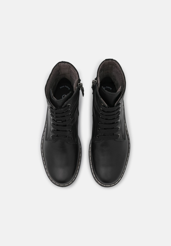 Gabor Lace-Up Ankle Boots Black
