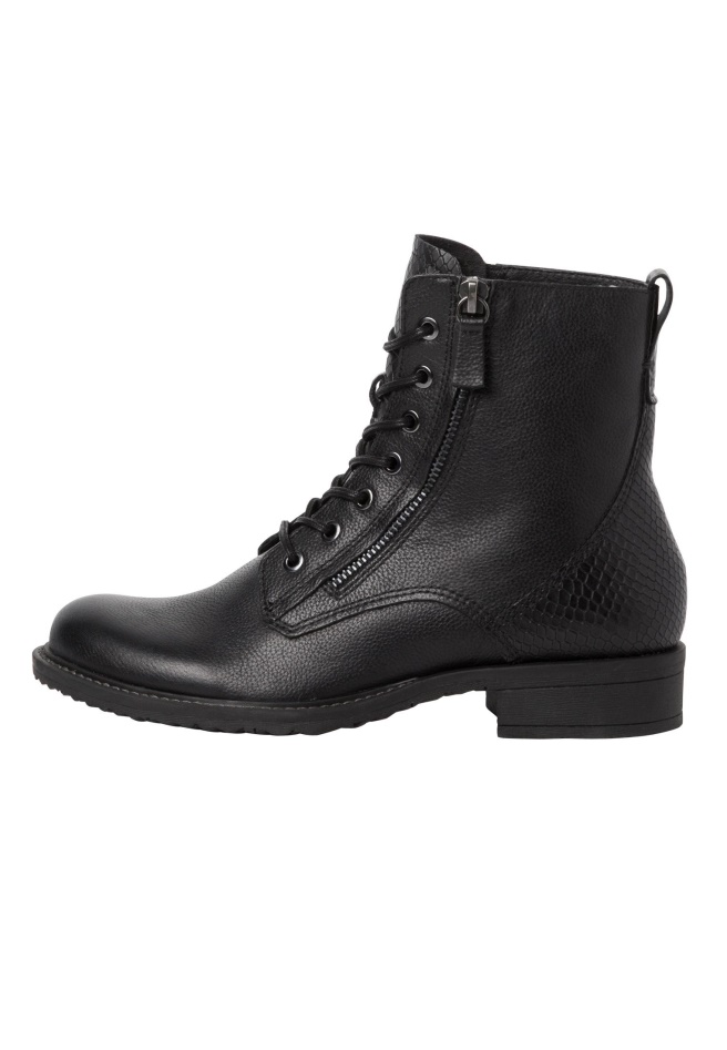 Gabor Lace-Up Ankle Boots Black Women