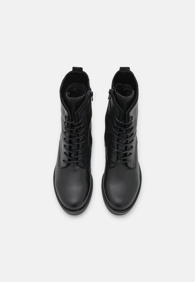 Gabor Lace-Up Ankle Boots Black Women