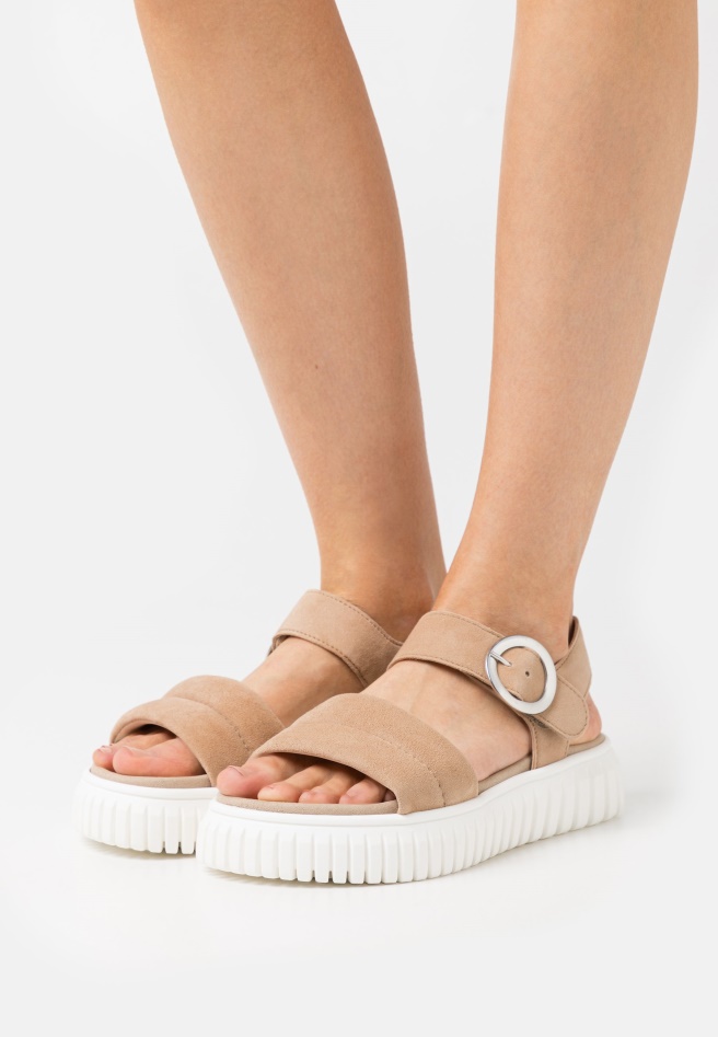 Gabor Latte Platform Sandals