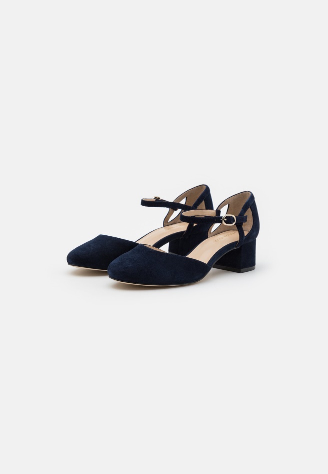 Gabor Leather - Classic Heels Dark Blue