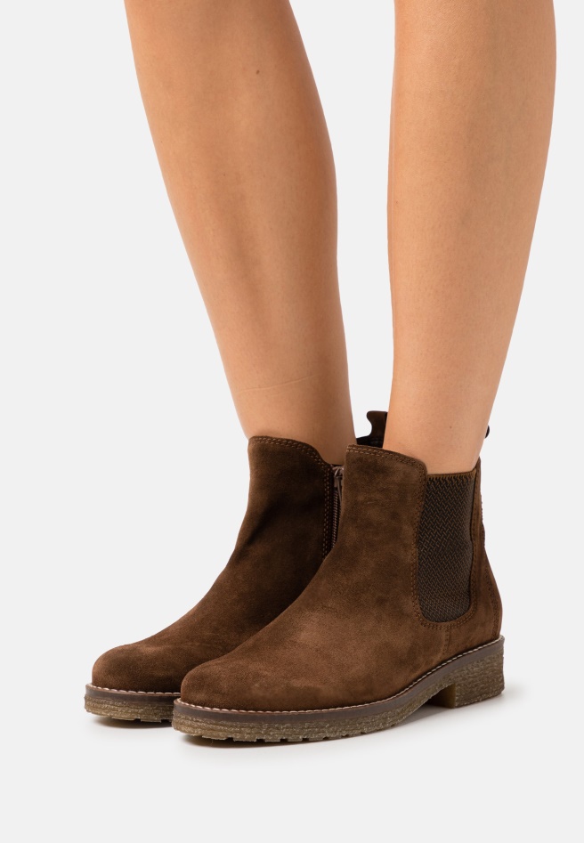 Gabor Light Brown Classic Ankle Boots