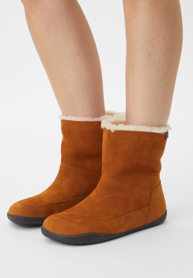 Gabor Light Brown Classic Ankle Boots