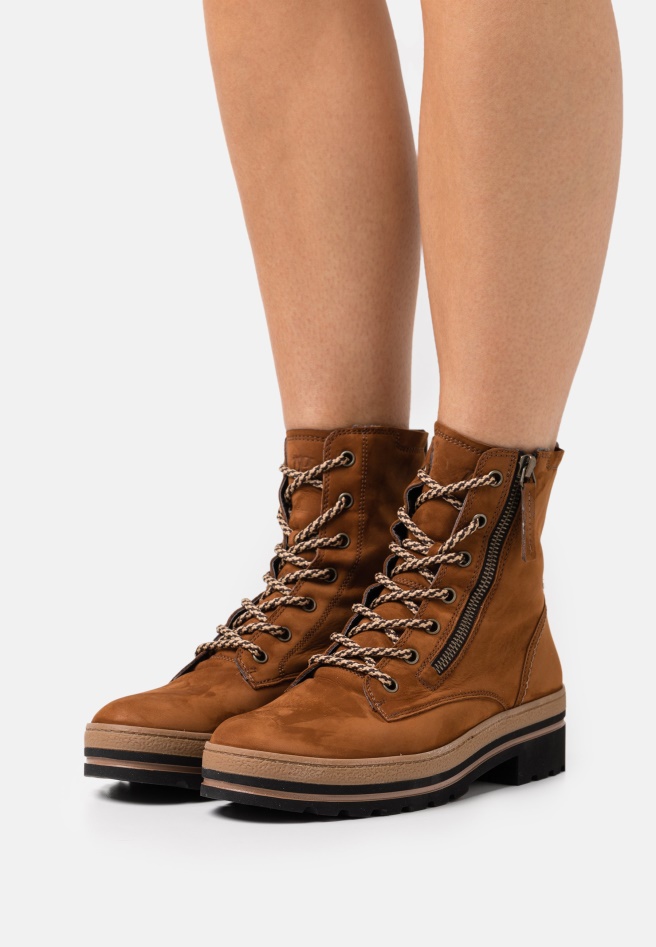 Gabor Light Brown Classic Ankle Boots