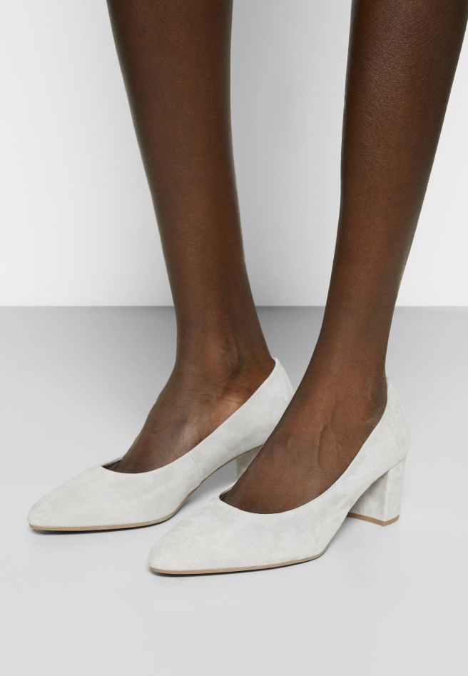 Gabor Light Grey Classic Heels