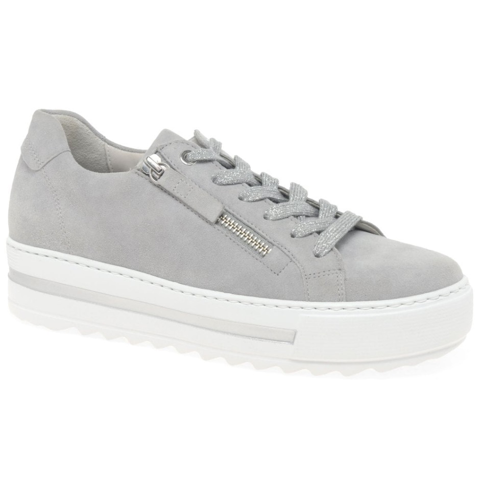 Light Grey Suede