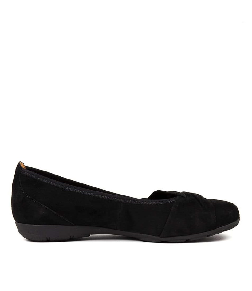 Gabor Lightening Schwarz Suede