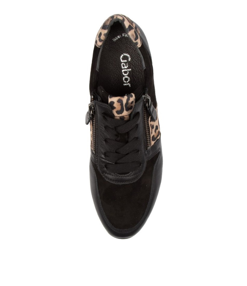 Gabor Madison Black Leather