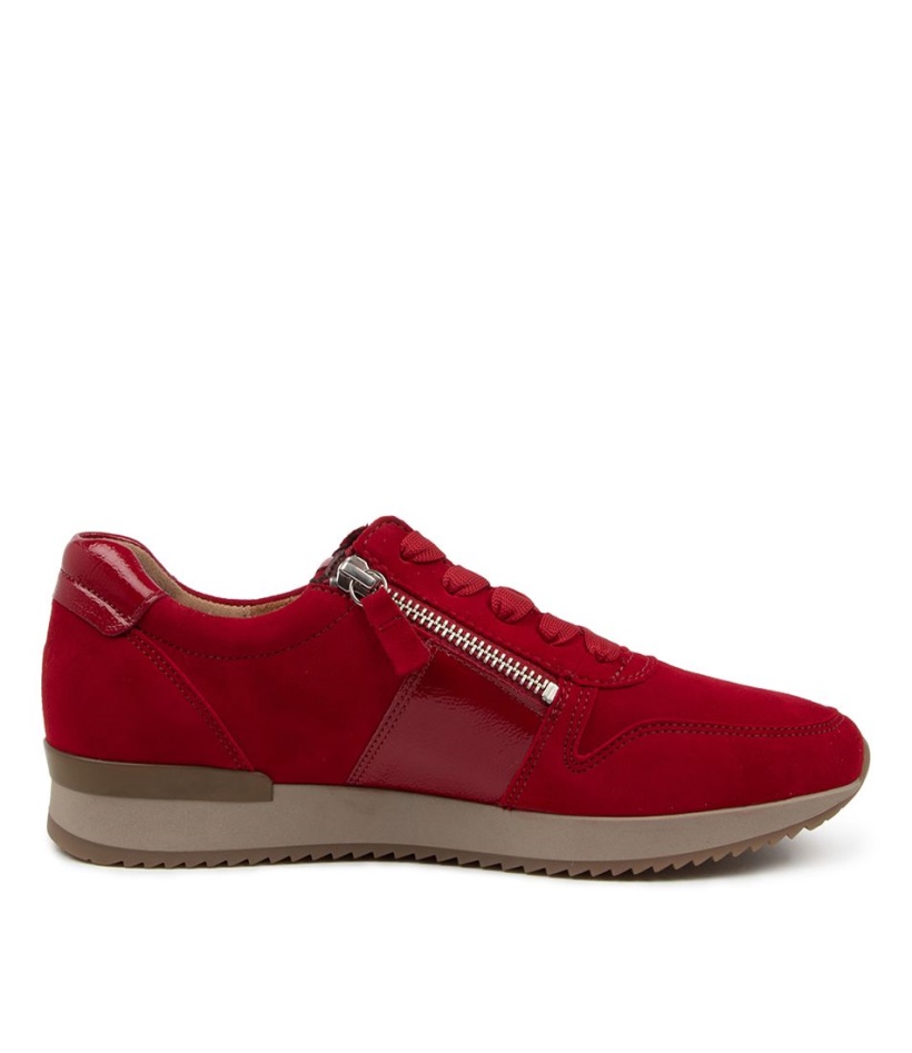 Gabor Madison Red Suede