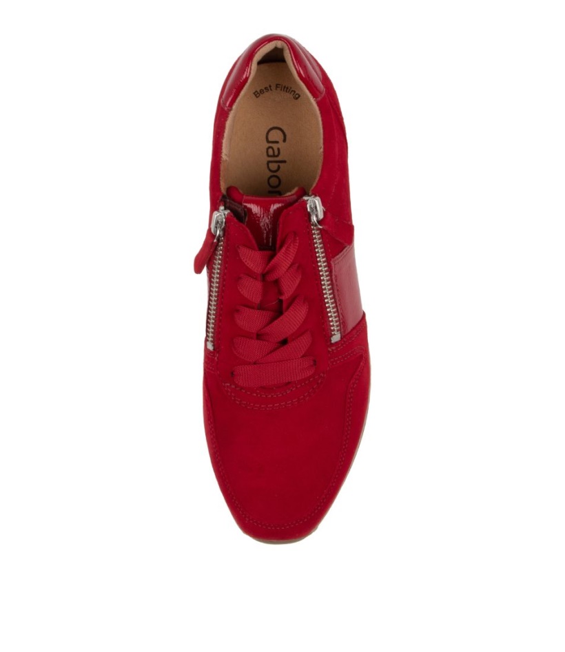 Gabor Madison Red Suede