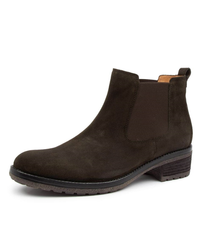 Gabor Matilda Green Suede