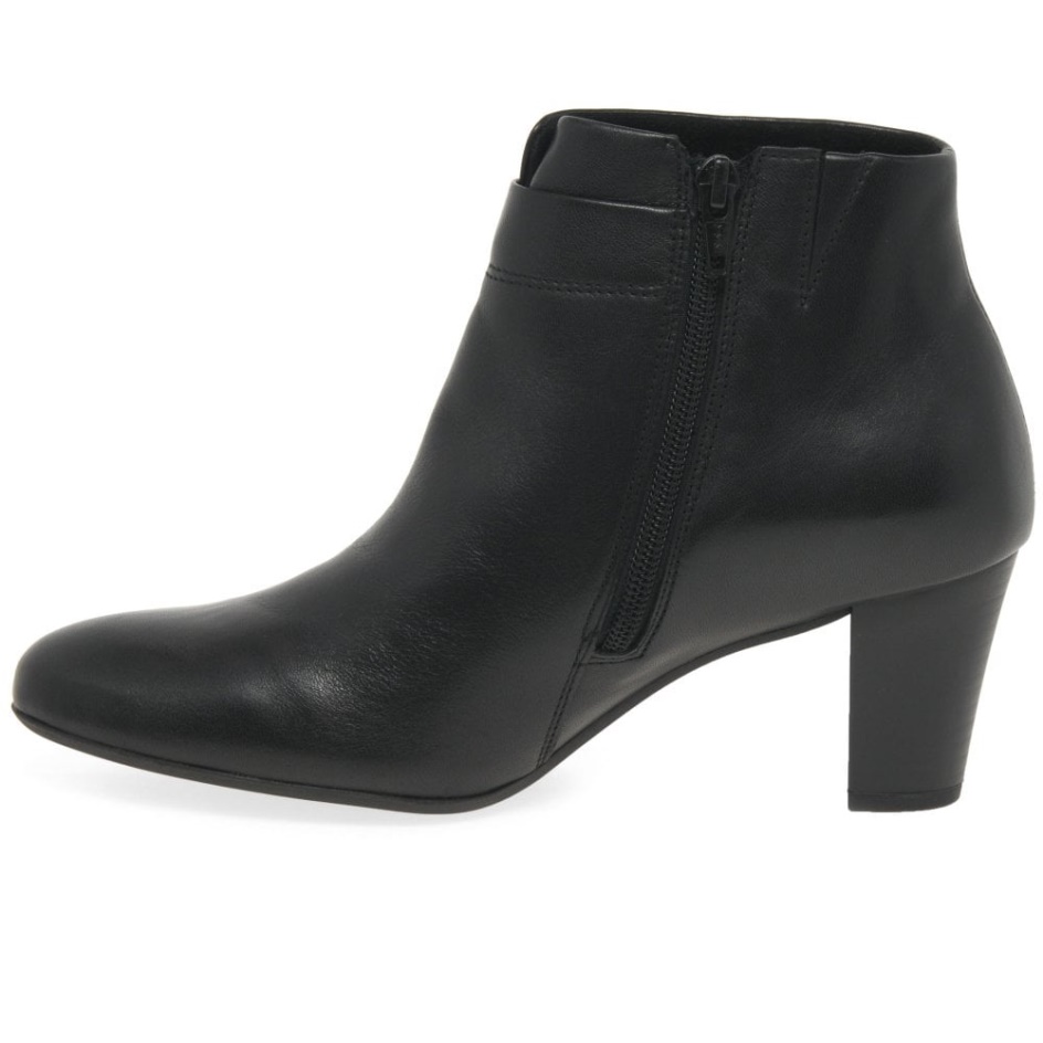 Gabor Matlock Womens Ankle Boots Black