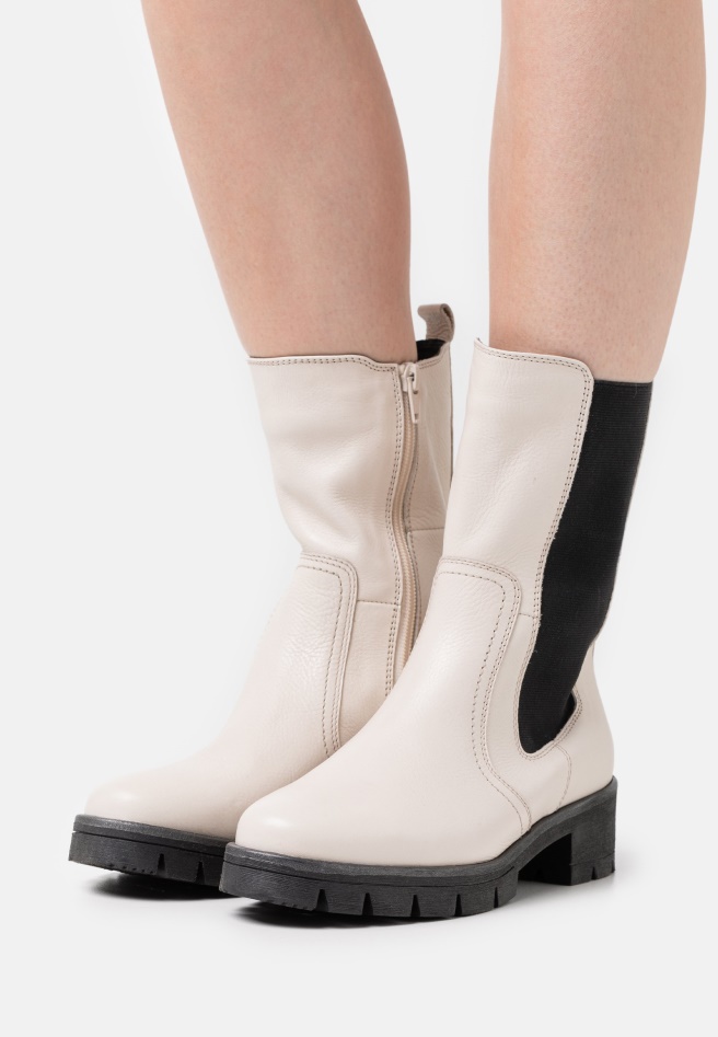 Gabor Night Blue Platform Ankle Boots