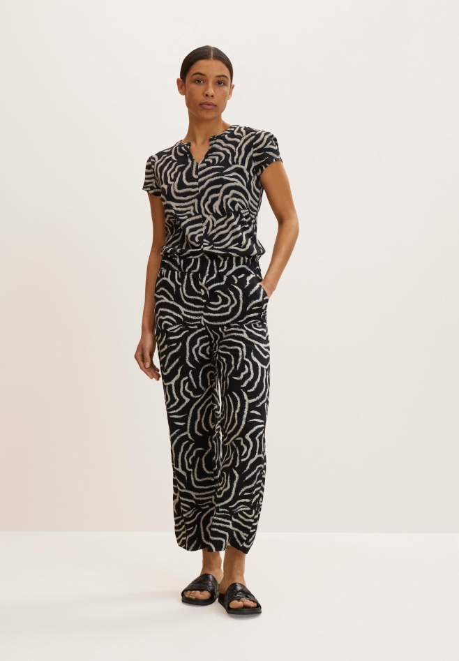 Gabor Night Blue Platform Ankle Boots