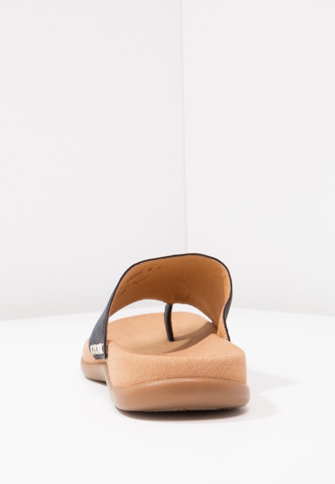 Gabor Night Blue T-Bar Sandals
