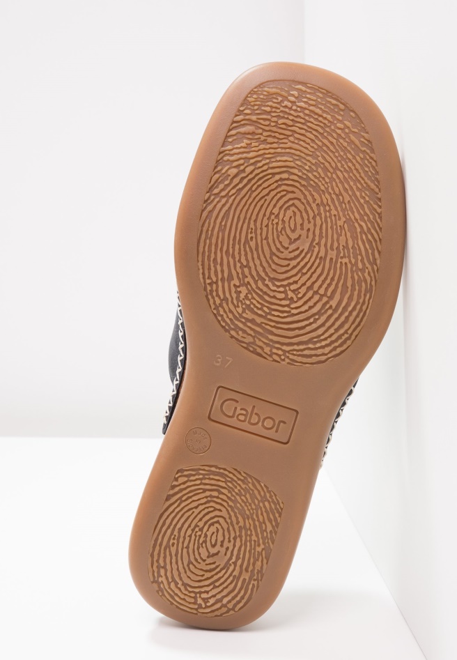 Gabor Night Blue T-Bar Sandals