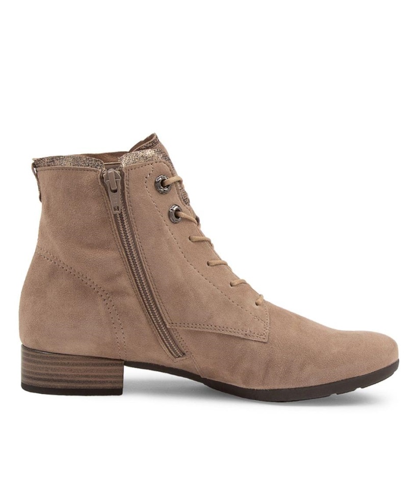 Gabor Pisa Sabbia Suede Ankle Boots