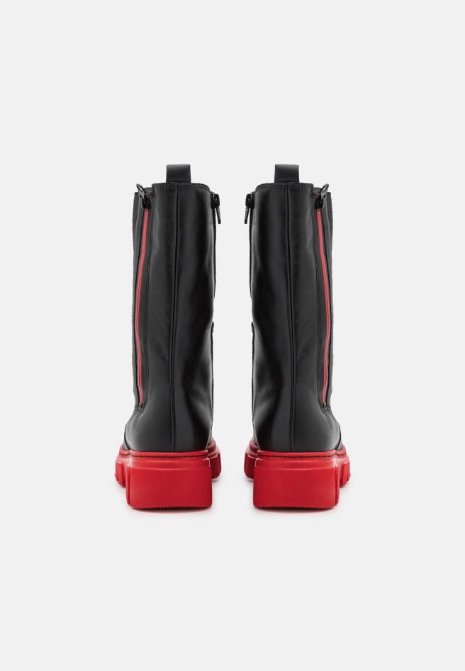 Gabor Platform Boots Rosso