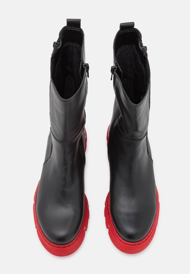 Gabor Platform Boots Rosso