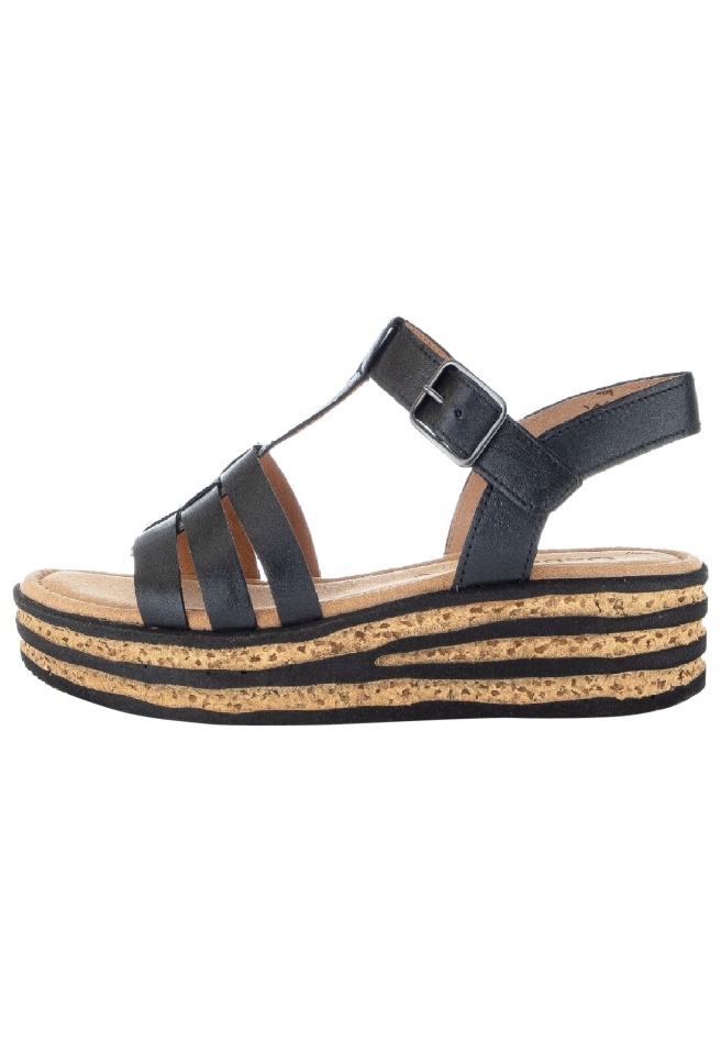 Gabor Platform Sandals Black